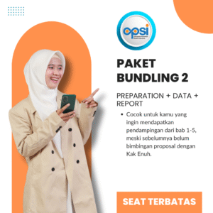 Paket Bundling 2 (Preparation + Data + Report) - 10 Pertemuan, Start 15 Juni