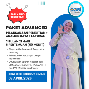 COMING SOON - Paket Laporan - Advanced (8 Pertemuan, 09 Mei - 30 Agustus)