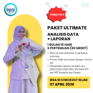 COMING SOON - Paket Laporan - Ultimate (6 Pertemuan, 15 Juli - 30 Agustus)